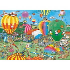 Puzzle Jumbo Hooray, Miffy 65 Years de 1000 Pièces Jumbo - 2
