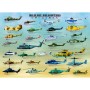 Puzzle Eurographics Hélicoptères militaires de 1000 pièces - Eurographics