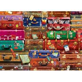 Puzzle Eurographics Valises de voyage 1000 pièces Eurographics - 1