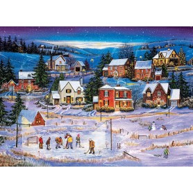 Puzzle Eurographics Étoiles sur la glace Bourque de 1000 Pièces Eurographics - 1