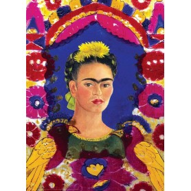 Puzzle Eurographics Kahlo Autoportrait avec les oiseaux de 1000 Pièces Eurographics - 1
