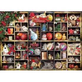 Puzzle Eurographics Ornements de Noël de 1000 pièces Eurographics - 1