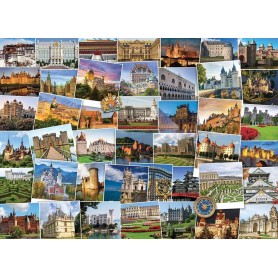 Puzzle Eurographics Globetrotter: Châteaux et Palais 1000 Pièces Eurographics - 1