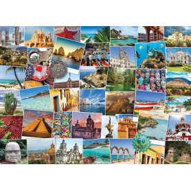 Puzzle Eurographics Globetrotter Mexico de 1000 pièces Eurographics - 1