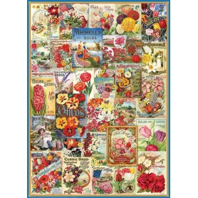 Puzzle Eurographics Catalogue de graines de fleurs de 1000 pièces Eurographics - 1