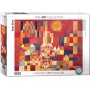 Puzzle Eurographics Château et soleil de Paul Klee de 1000 Pièces - Eurographics