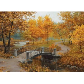 Puzzle Eurographics Automne dans un vieux parc de 1000 pièces Eurographics - 1