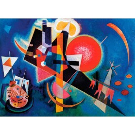 Puzzle Eurographics En Bleu de Wassily Kandinsky de 1000 Pièces Eurographics - 1