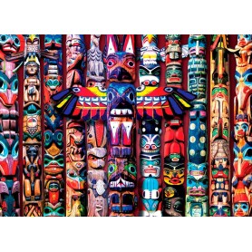 Puzzle Eurographics Totems du Canada de 1000 pièces Eurographics - 1