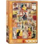 Puzzle Eurographics Théâtre et Opéra d'art vintage de 1000 pièces - Eurographics