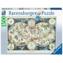 Puzzle Ravensburger Carte des bêtes du monde de 1500 pièces - Ravensburger