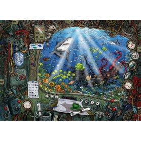 Puzzle Escape Ravensburger Sous-marin 759 pièces