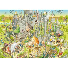 Puzzle Heye Habitat jurassique de 1000 Pièces Heye - 1