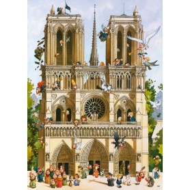 Puzzle Heye Vive Notre Dame! de 1000 Pièces Heye - 1