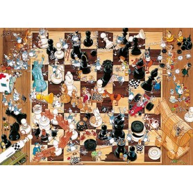 Puzzle Heye Noir ou blanc de 1000 Pièces Heye - 1