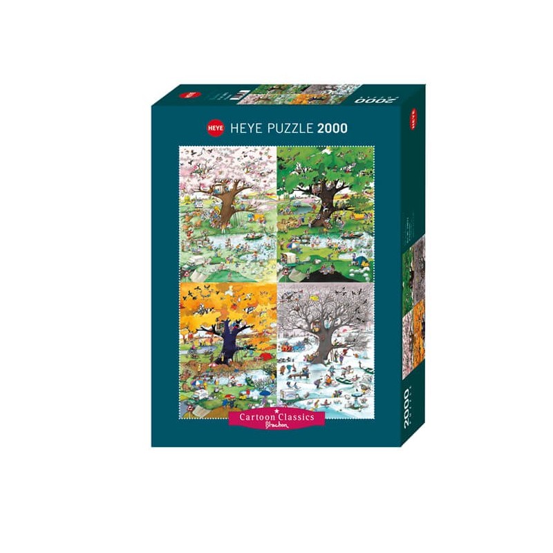 Puzzle Heye Pop City 2000 pièces