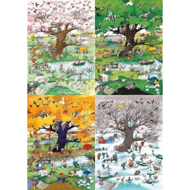 Puzzle Heye Quatre Saisons de 2000 Pièces Heye - 2
