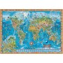 Puzzle Heye Carte du monde incroyable de 2000 Pièces - Heye