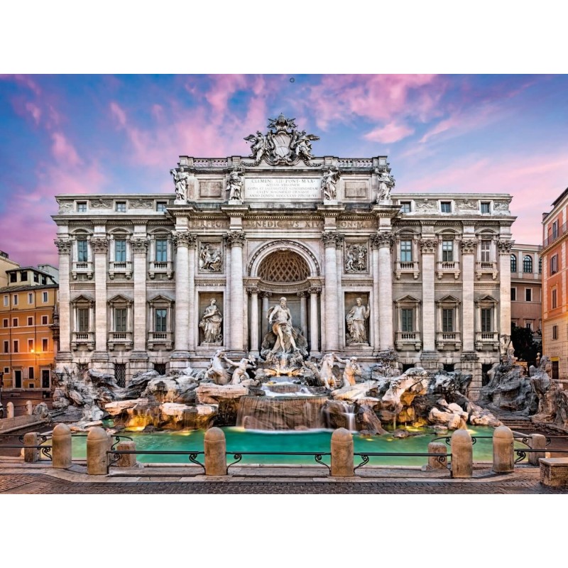 Puzzle Clementoni Trevi Fountain 500 Pièces kubekings.fr