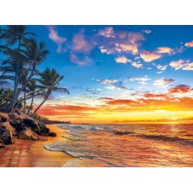 Puzzle Clementoni Plage paradisiaque de 500 Pièces Clementoni - 1