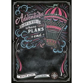 Puzzle Clementoni Pizarra Viajar de 1000 Piezas Clementoni - 1