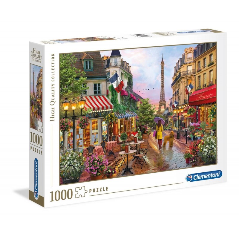 Puzzle 1000 pièces : Paris + Tapis de puzzle