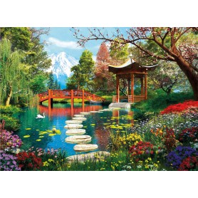 Puzzle Clementoni Jardines de Fuji de 1000 Piezas Clementoni - 1