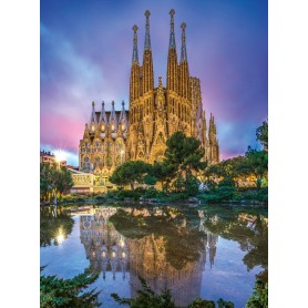 Puzzle Clementoni Sagrada Familia, Barcelona de 500 Piezas