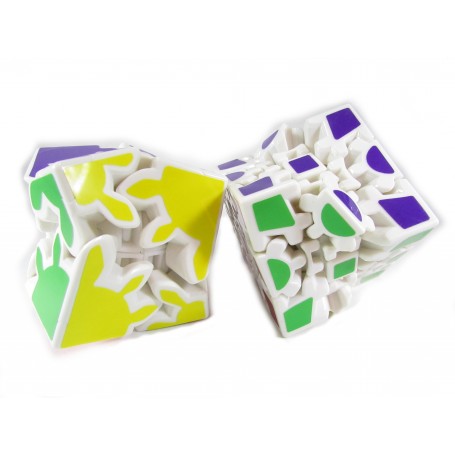 Pack Gear Cube 2x2 + 3x3 (Base Blanche) - Kubekings