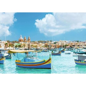 Puzzle Ravensburger Malta Mediterránea De 1000 Piezas Ravensburger - 1