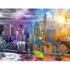 Puzzle Ravensburger Estaciones De Nueva York De 1500 Piezas Ravensburger - 1
