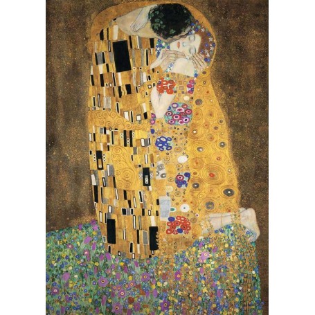 Puzzle Ravensburger Gustav Klimt, Le Baiser de 1500 pièces - Ravensburger