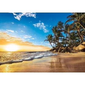 Puzzle Clementoni Atardecer Tropical de 1500 Piezas Clementoni - 1
