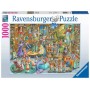 Minuit Puzzle Ravensburger à la bibliothèque 1000 pièces - Ravensburger