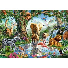 Puzzle Ravensburger Aventuras en la Selva de 1000 Piezas Ravensburger - 1