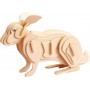Gepetto's maquette de lapin 43 pièces - Eureka! 3D Puzzle