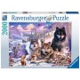 Puzzle Ravensburger Loups des neiges de 2000 pièces - Ravensburger