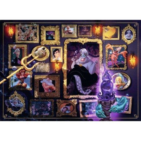 Puzzle Ravensburger Disney Villains: Ursula 1000 pièces - Ravensburger