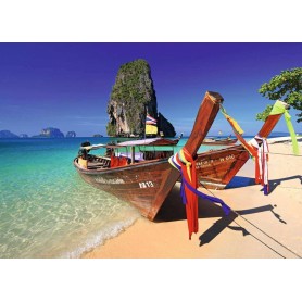 Puzzle Ravensburger Phra Nang Beach, Krabi Thaïlande 1000 Pièces Ravensburger - 1