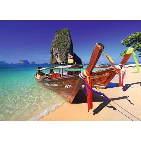 Puzzle Ravensburger Phra Nang Beach, Krabi Thaïlande 1000 Pièces - Ravensburger