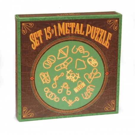 Métal Puzzle Green 15 de Septembre 1 - Logica Giochi