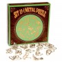 Metal Puzzle Green Set 15 en 1 - Logica Giochi