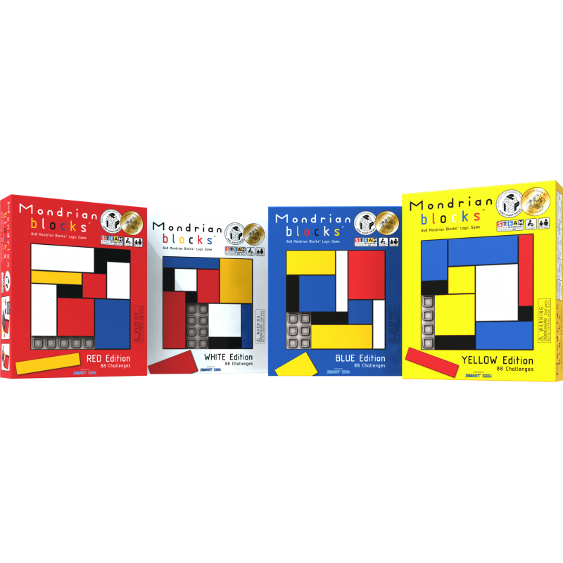 Mondrian Blocks - Puzzle d’Ingenio - kubekings.fr