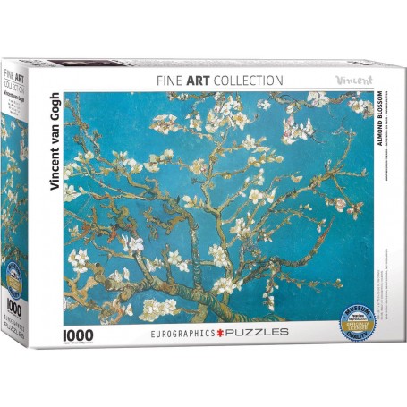 Puzzle Van Gogh 1000 pièces Eurographics Fleur d'amandier Eurographics - 1