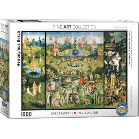 Puzzle Eurographics Le jardin des délices terrestres 1000 pièces Eurographics - 1