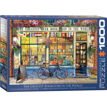 Puzzle Eurographics plus grande librairie au monde de 1000 pièces - Eurographics
