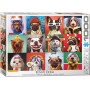 Puzzle Eurographics Funny Dogs de Lucia Heffernan de 1000 pièces - Eurographics