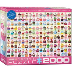 Puzzle Eurographics Cupcakes 2000 pièces Eurographics - 1