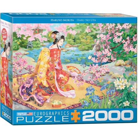 Puzzle Eurographics Haru no uta de Haruyo Morita de 2000 pièces - Eurographics