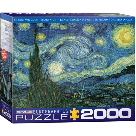 Puzzle Eurographics Van Gogh Starry Night 2000 pièces - Eurographics